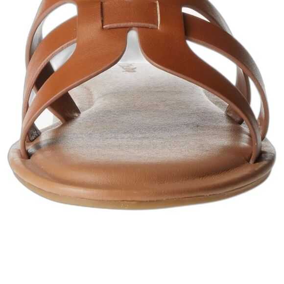 The Drop Faux Leather Brown Women's Size 13 H Sandal Flip Flops - Picture 4 of 11